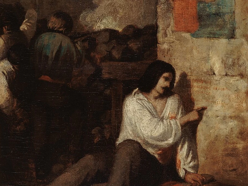 1803-Tony Johannot - Episodio della Rivoluzione del 1848 - Museo Carnavalet, Parigi